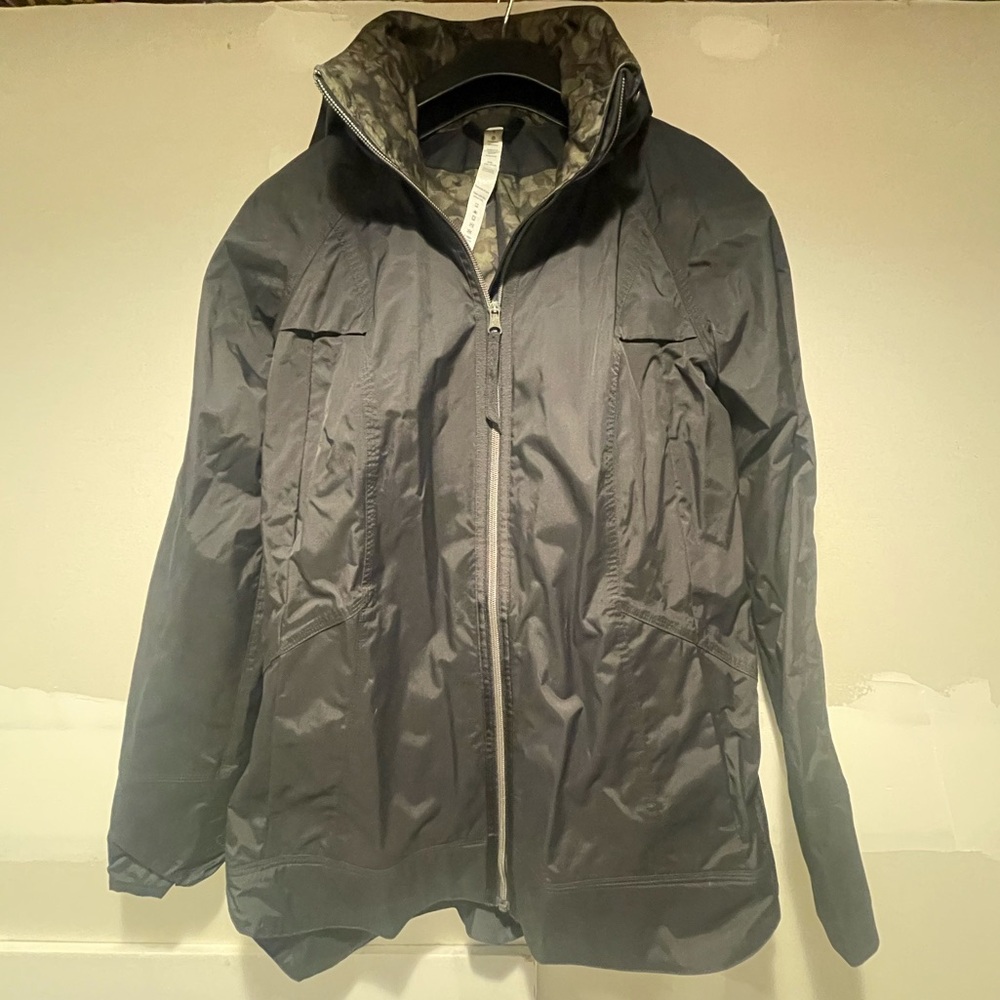 lululemon Fo Drizzle Women’s Black Rain Jacket